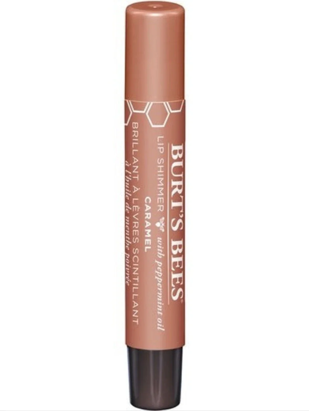 Burts bees caramel lip shimmer 0.9 oz New